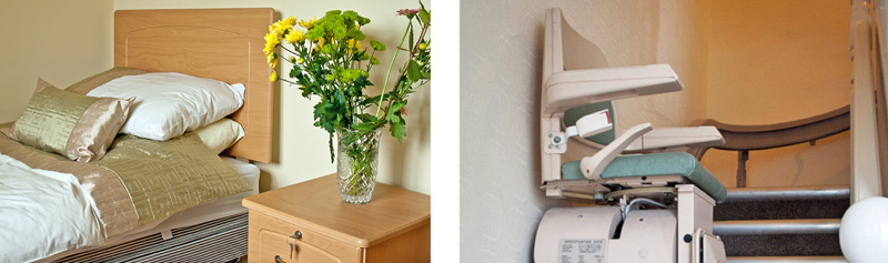 Bedroom and Stair Lift