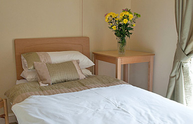 Bedroom at Wynne Crest Retirement home